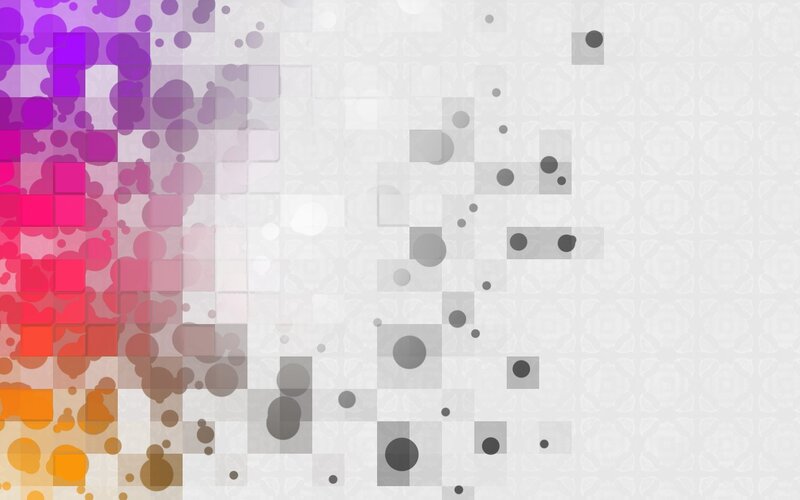 Colorful Pixelated Pattern — Purple, Calm