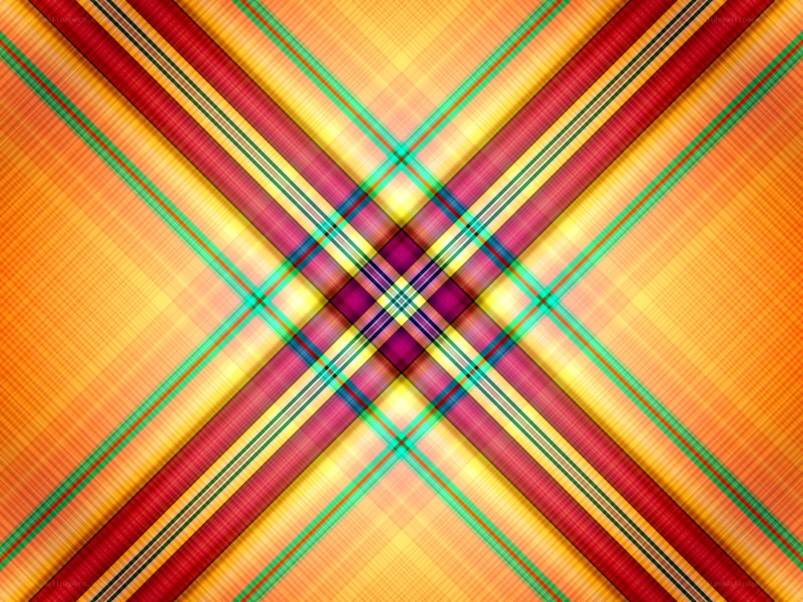 Colorful plaid pattern