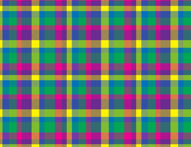 colorful plaid pattern