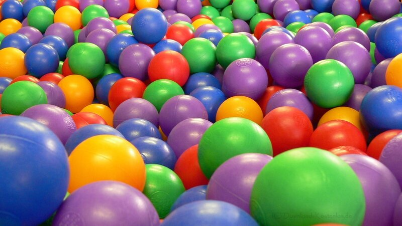 Colorful Plastic Balls — Purple