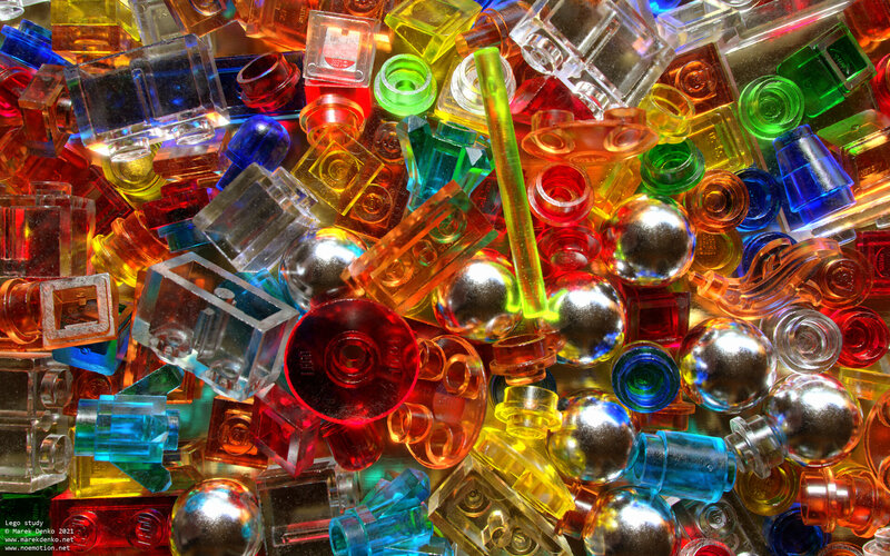 Colorful Plastic Bricks
