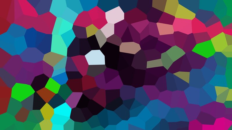 Colorful Polygonal Pattern — Purple, Vibrant