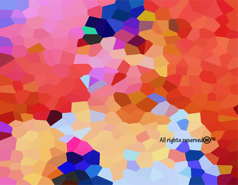 Colorful Polygonal Pattern