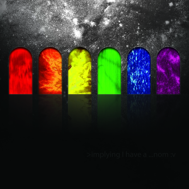 Colorful portals to cosmic realms
