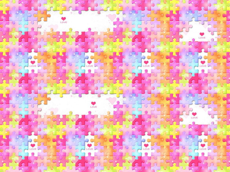 colorful puzzle background