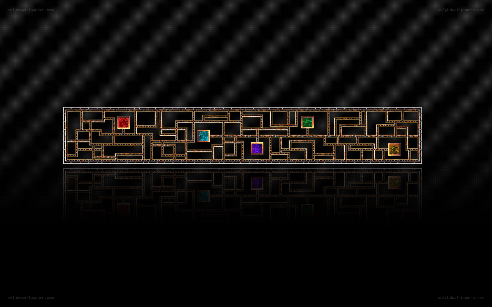 colorful puzzle maze