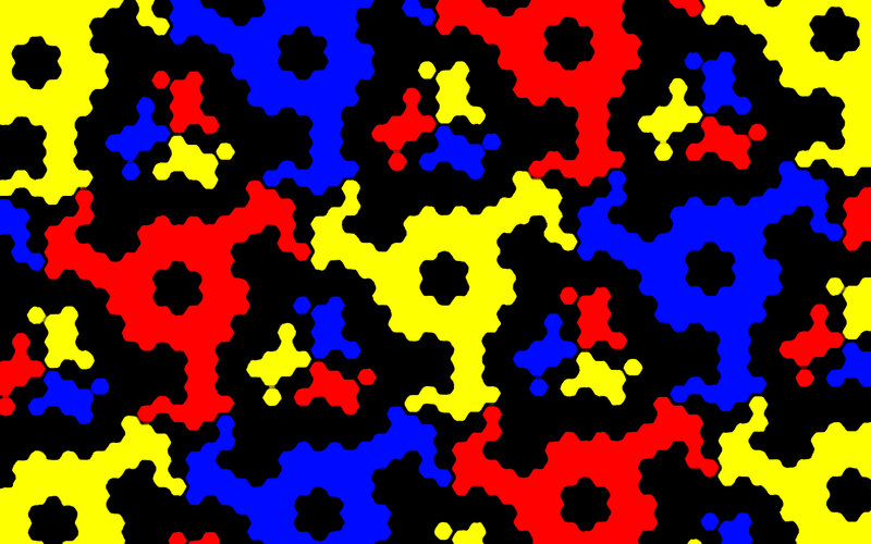 colorful puzzle pattern