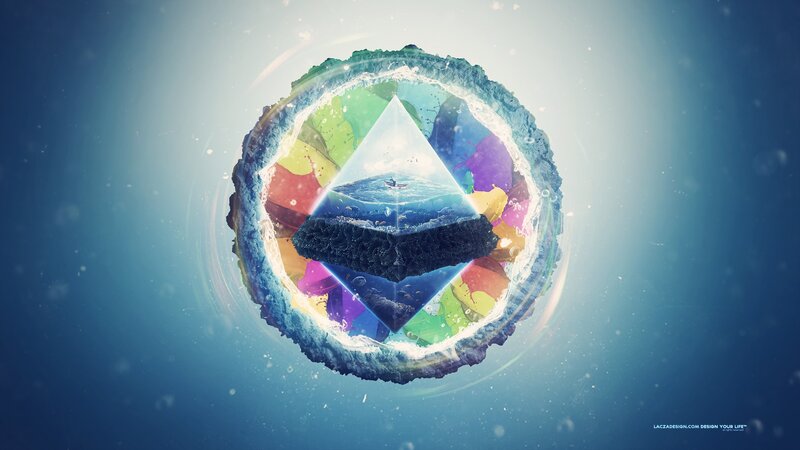 Colorful Pyramid Sphere