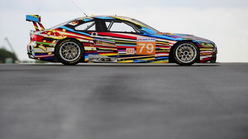 Colorful Race Car — Red