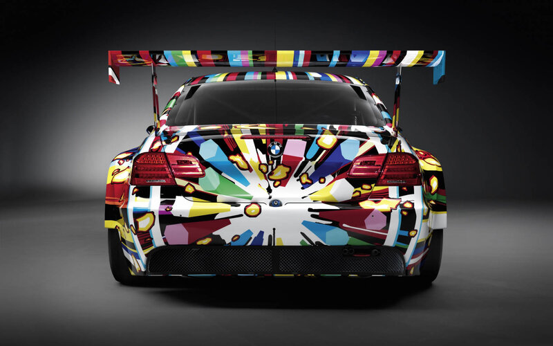 Colorful Race Car