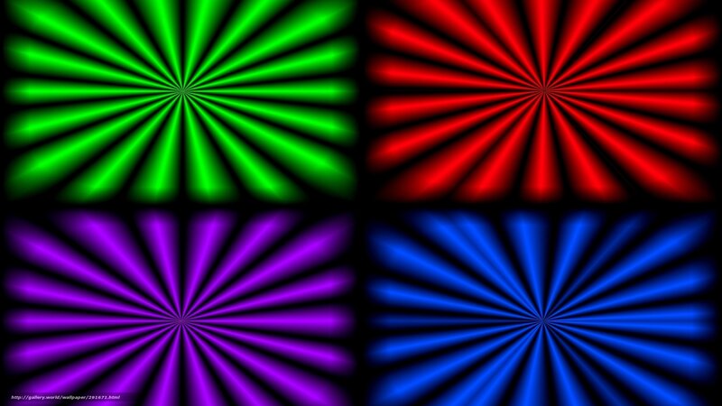 colorful radial patterns
