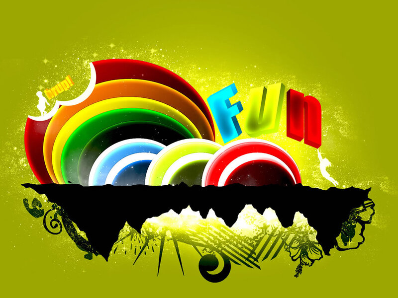 Colorful Rainbow Graphic