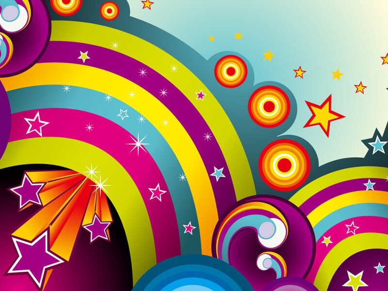 Colorful Rainbow Pattern