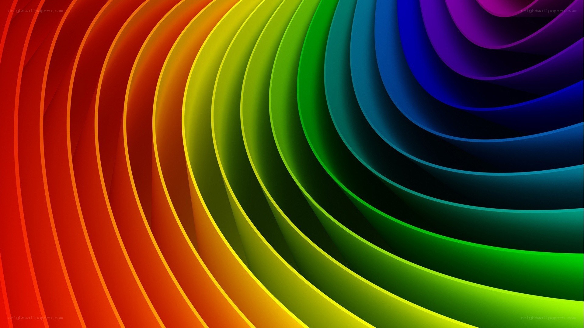 colorful rainbow swirl