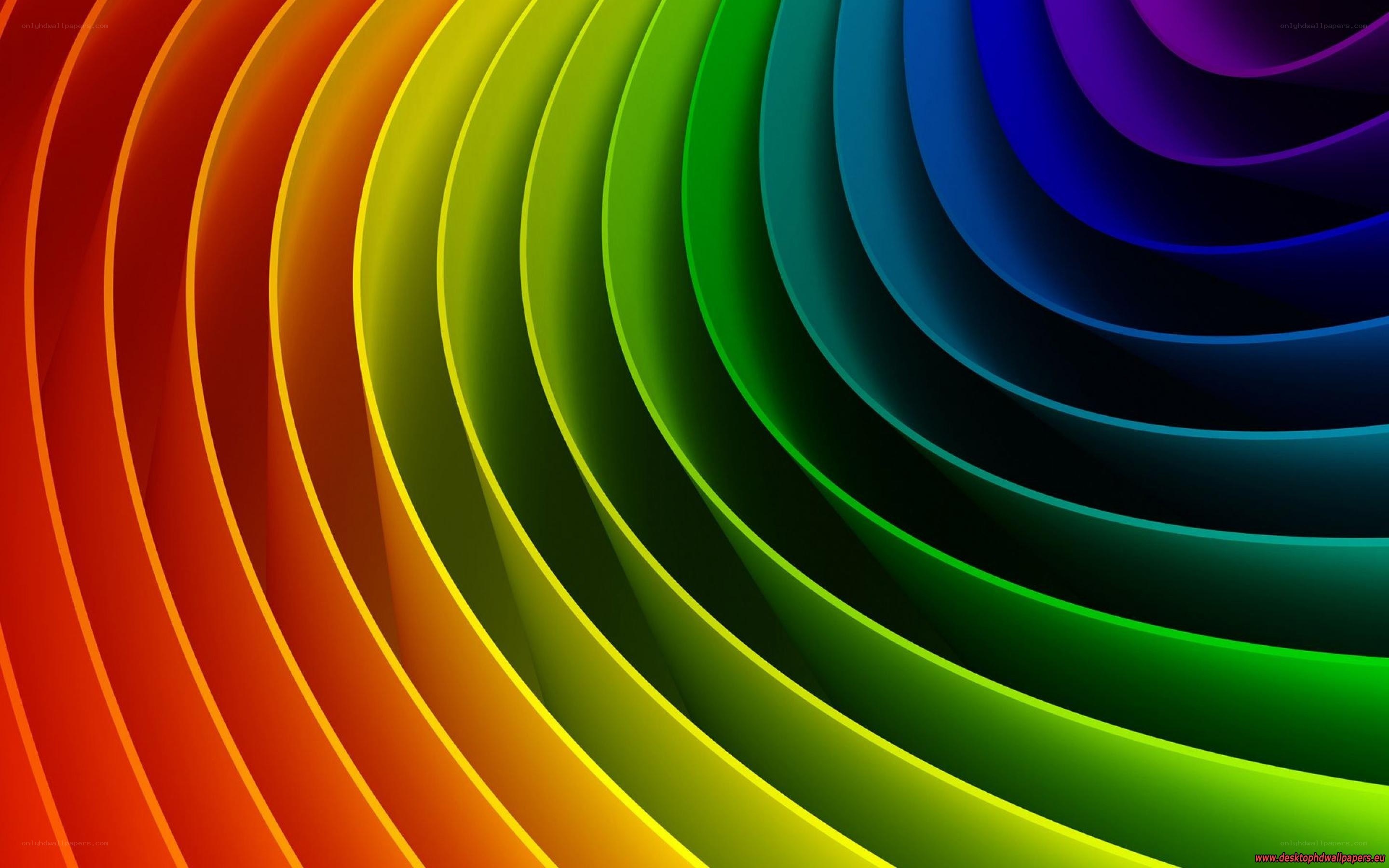 colorful rainbow swirl