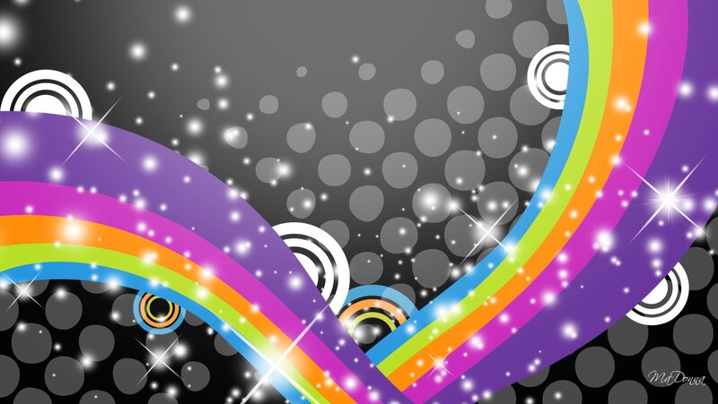 Colorful Rainbow Swirls