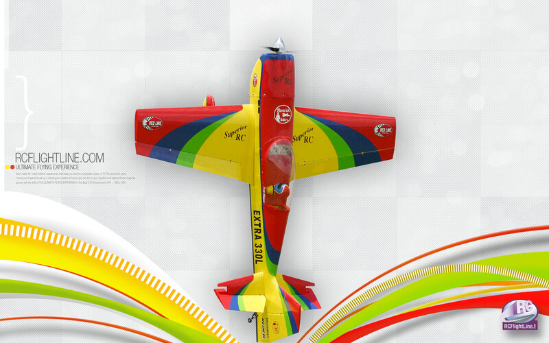 Colorful RC Airplane — Yellow