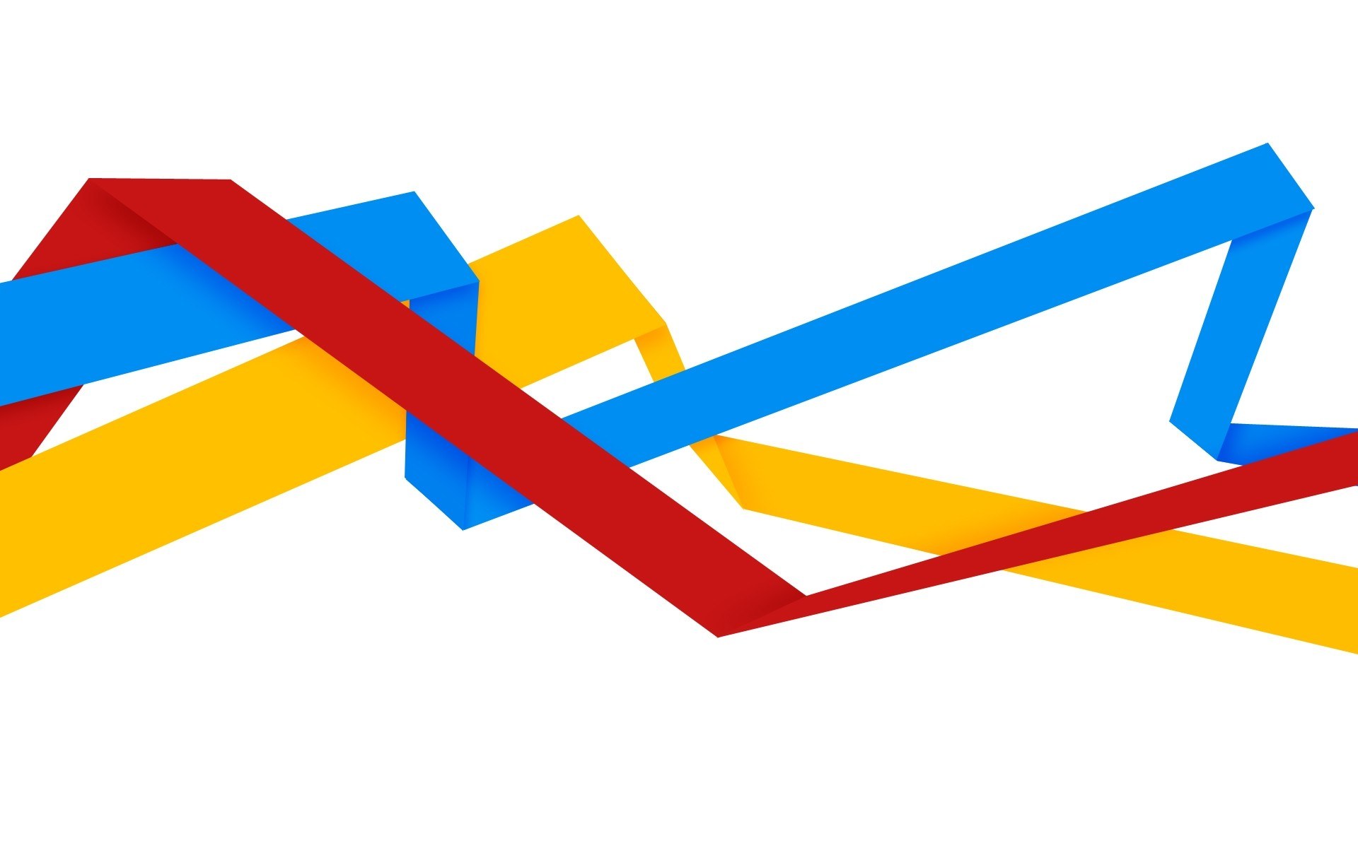 colorful ribbon design