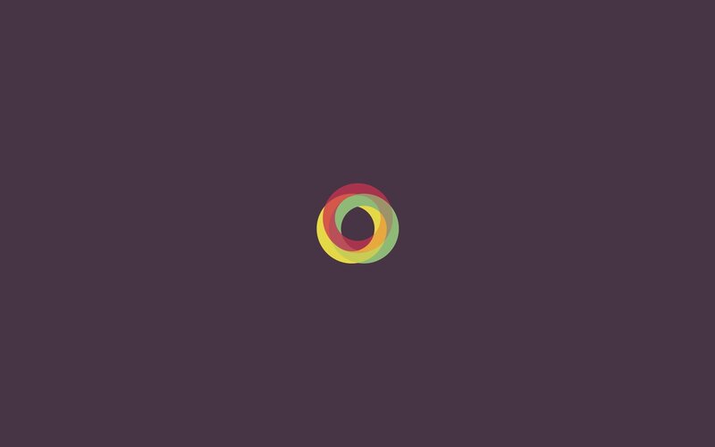 Colorful Ring Logo — Purple