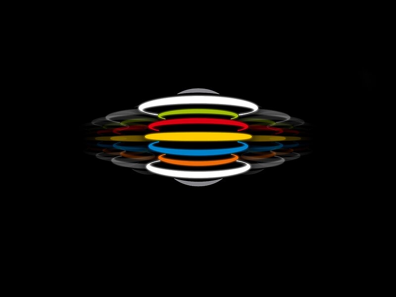 Colorful Rings in Motion