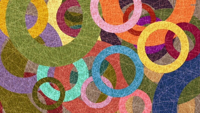 Colorful Rings Pattern