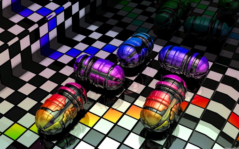 Colorful Robotic Bugs