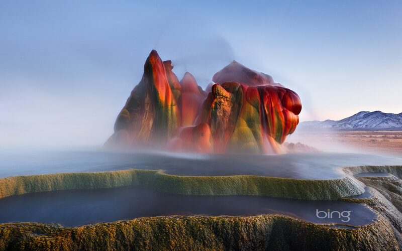 Colorful Rock Formation