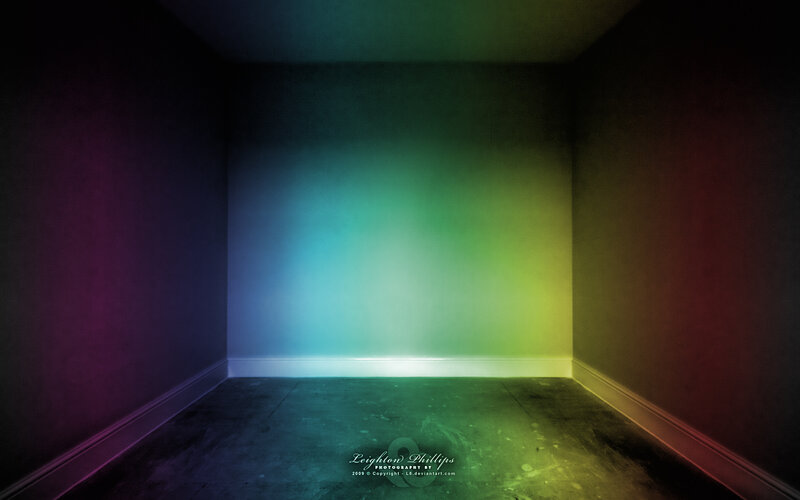 colorful room corner