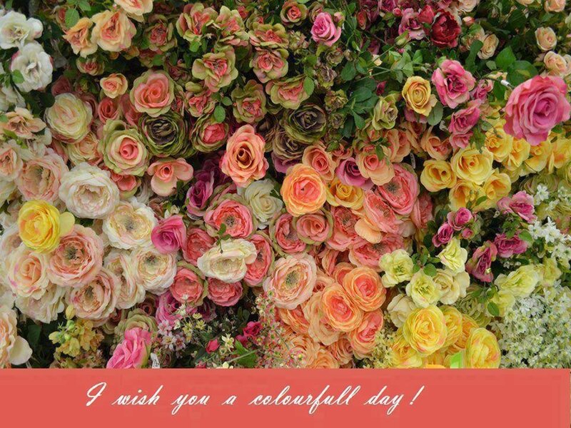 Colorful Rose Arrangement — Pink