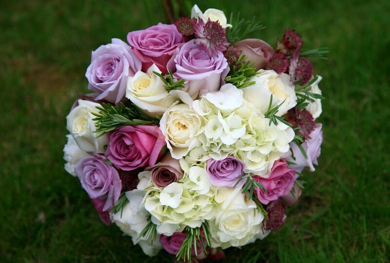 colorful rose bouquet