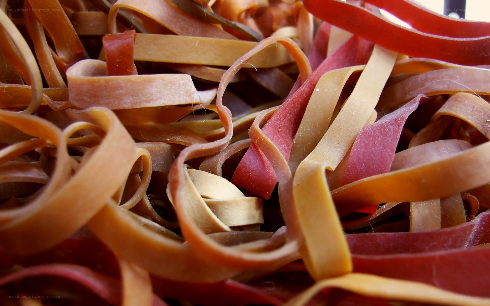 Colorful rubber bands