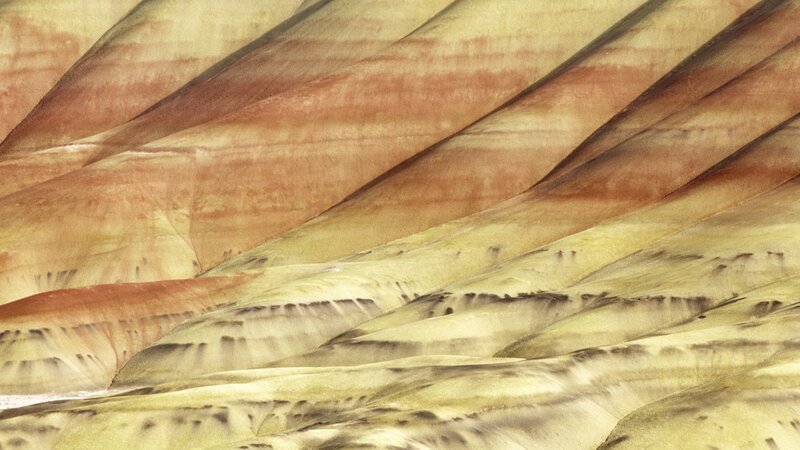 Colorful sand dunes
