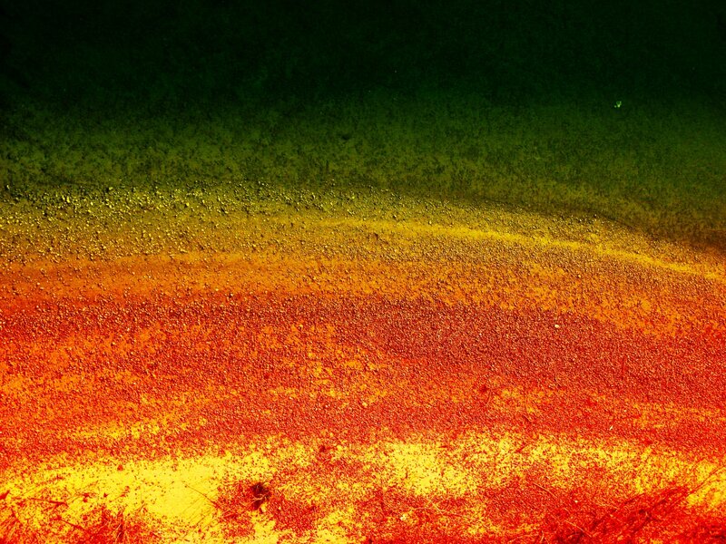 Colorful Sand Layers