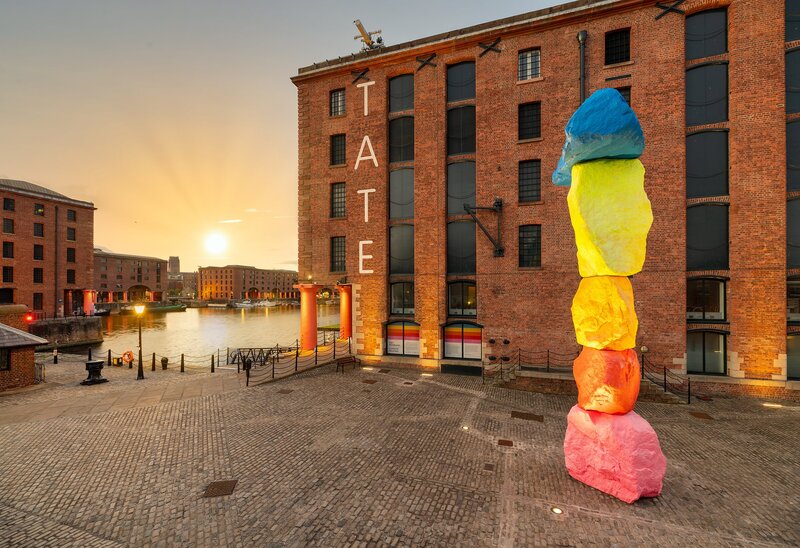 Colorful Sculpture Stack
