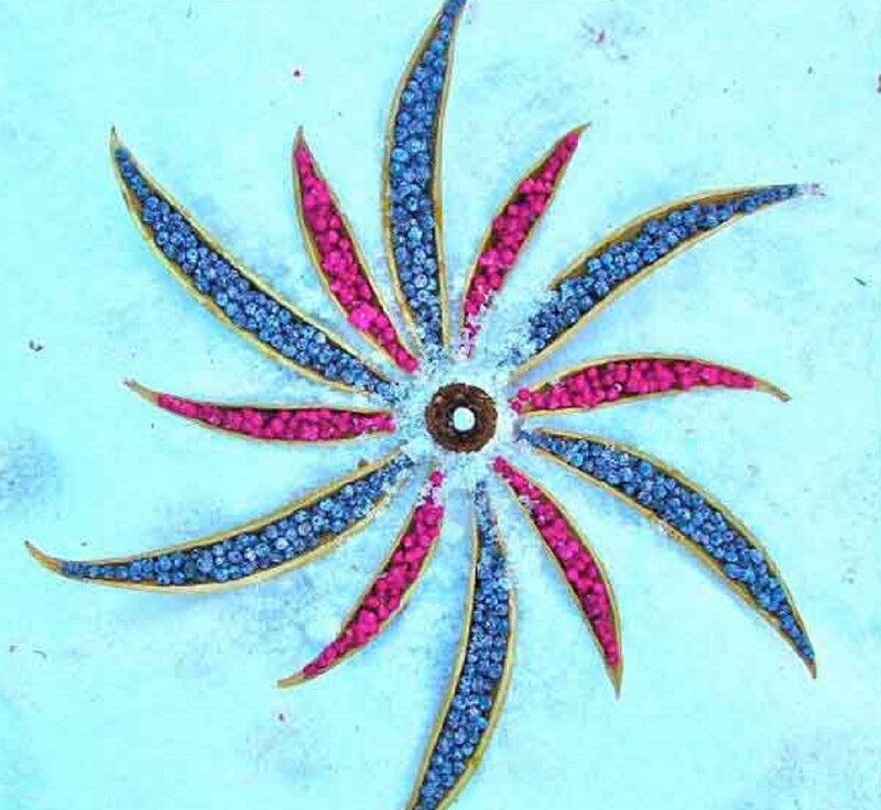 Colorful Seed Pattern