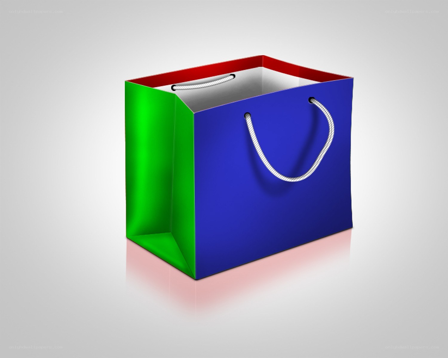 colorful shopping bag