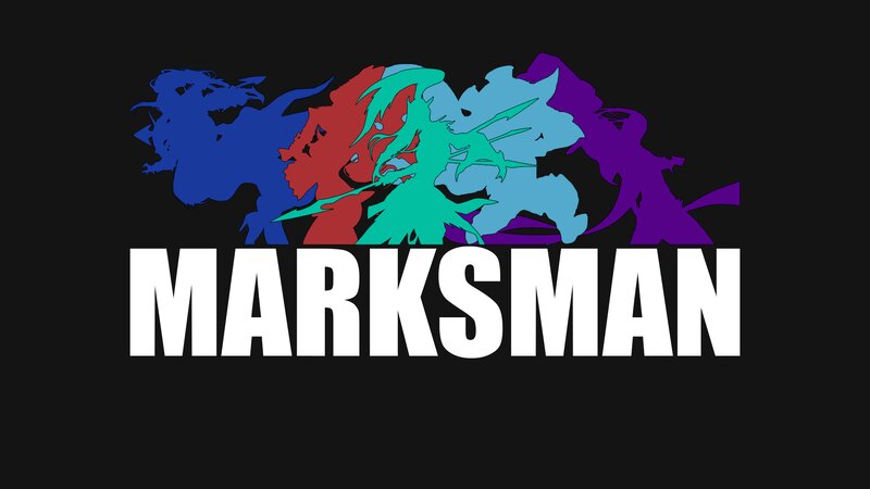Colorful Silhouettes of Characters