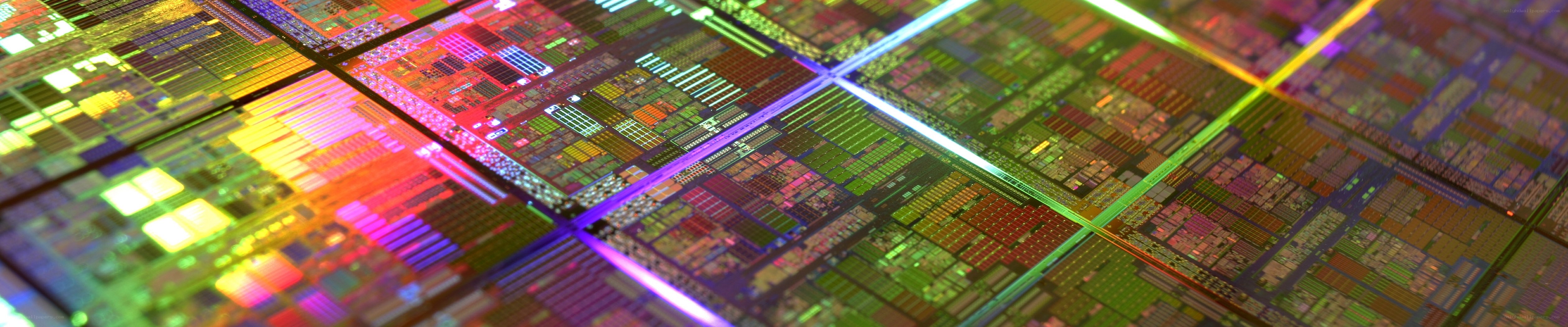 Colorful silicon wafer