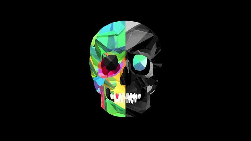 Colorful Skull