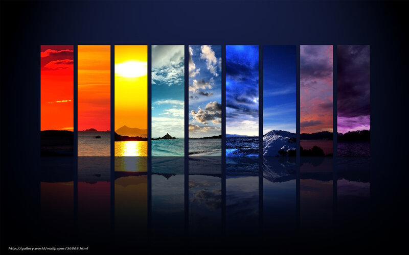 Colorful Sky Panels