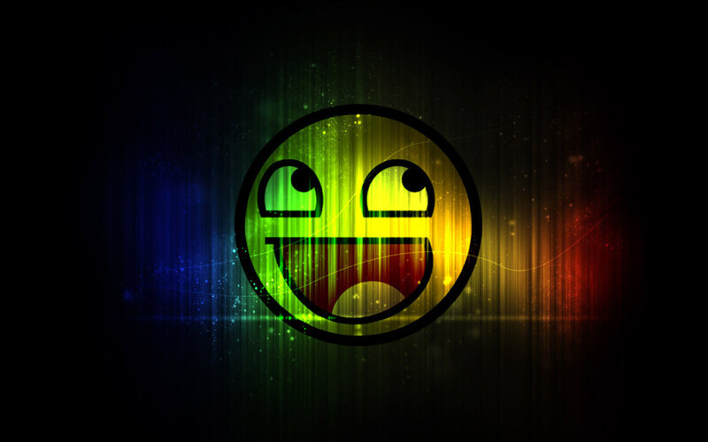 colorful smiley face background