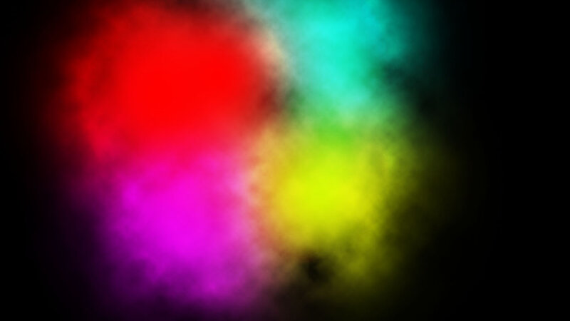 Colorful Smoke Clouds — Red