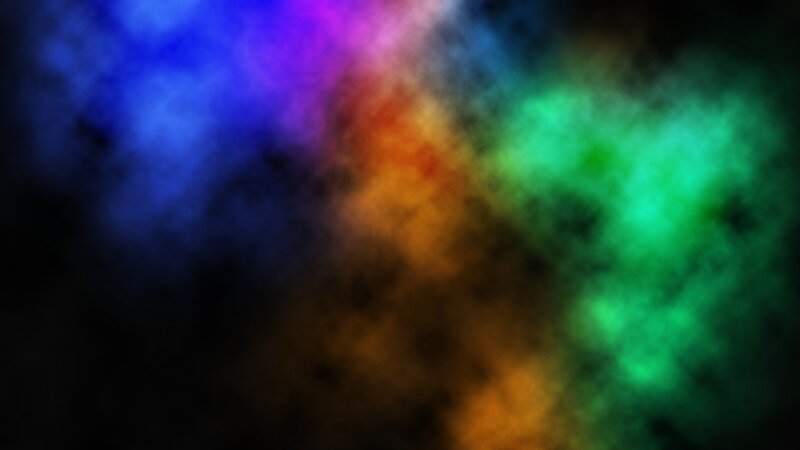 Colorful Smoke Clouds