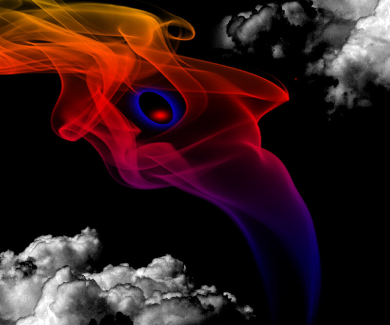 Colorful Smoke Formation