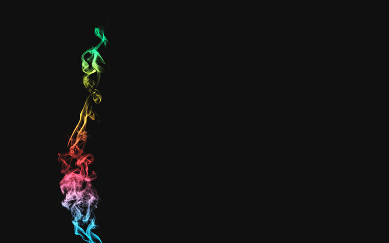 Colorful Smoke Plume