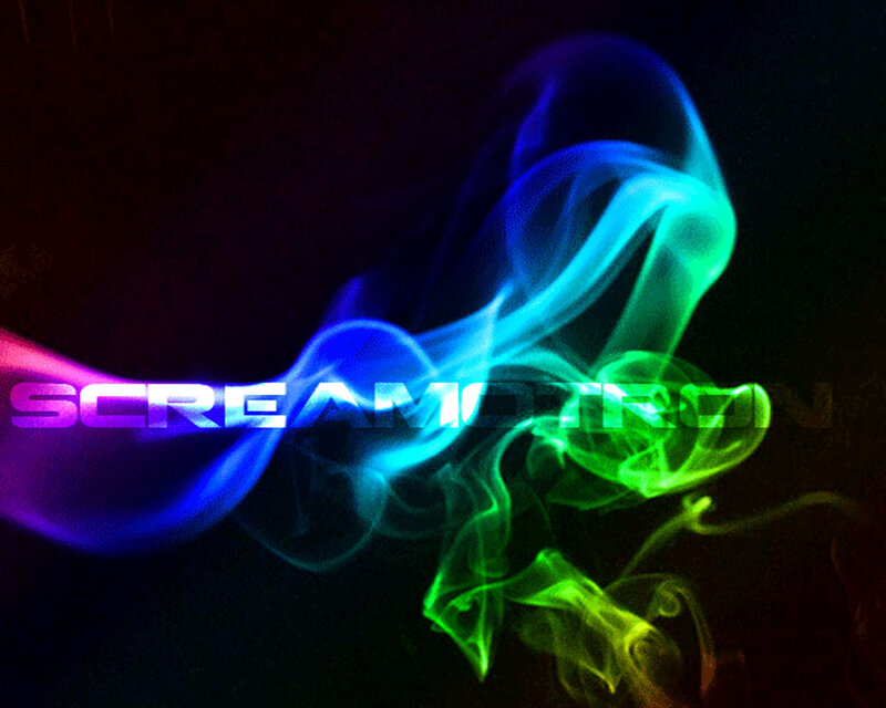 Colorful Smoke Swirl — Blue