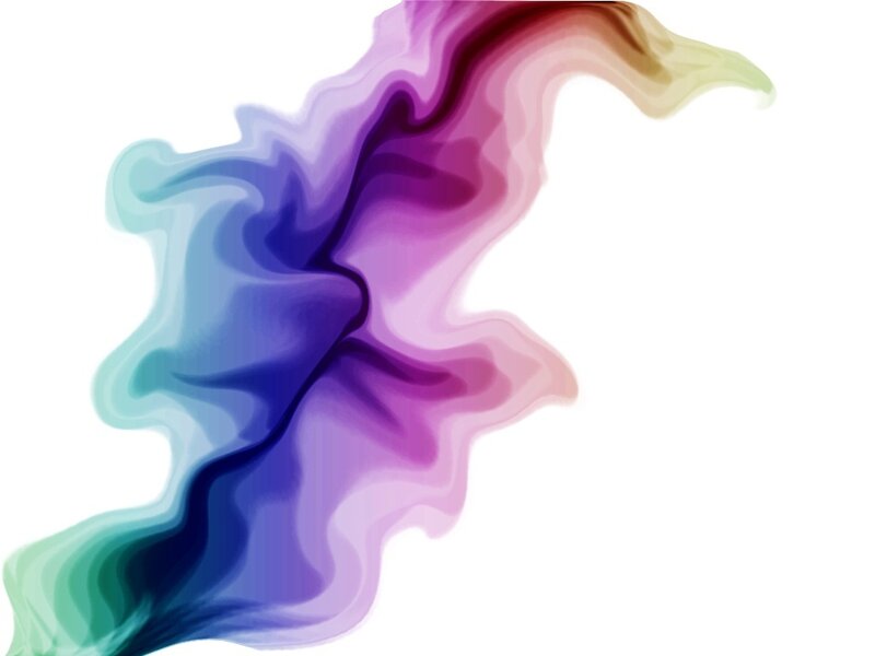 Colorful Smoke Swirl — Purple