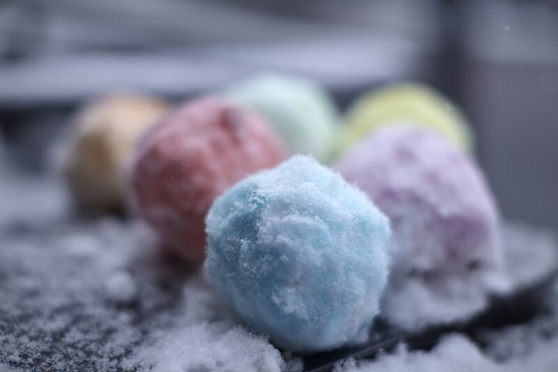 Colorful Snowballs