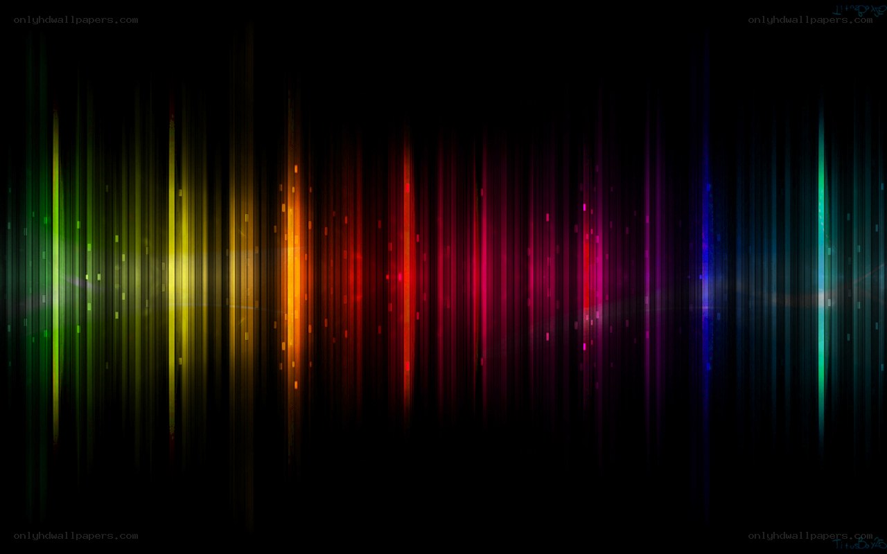colorful sound wave background