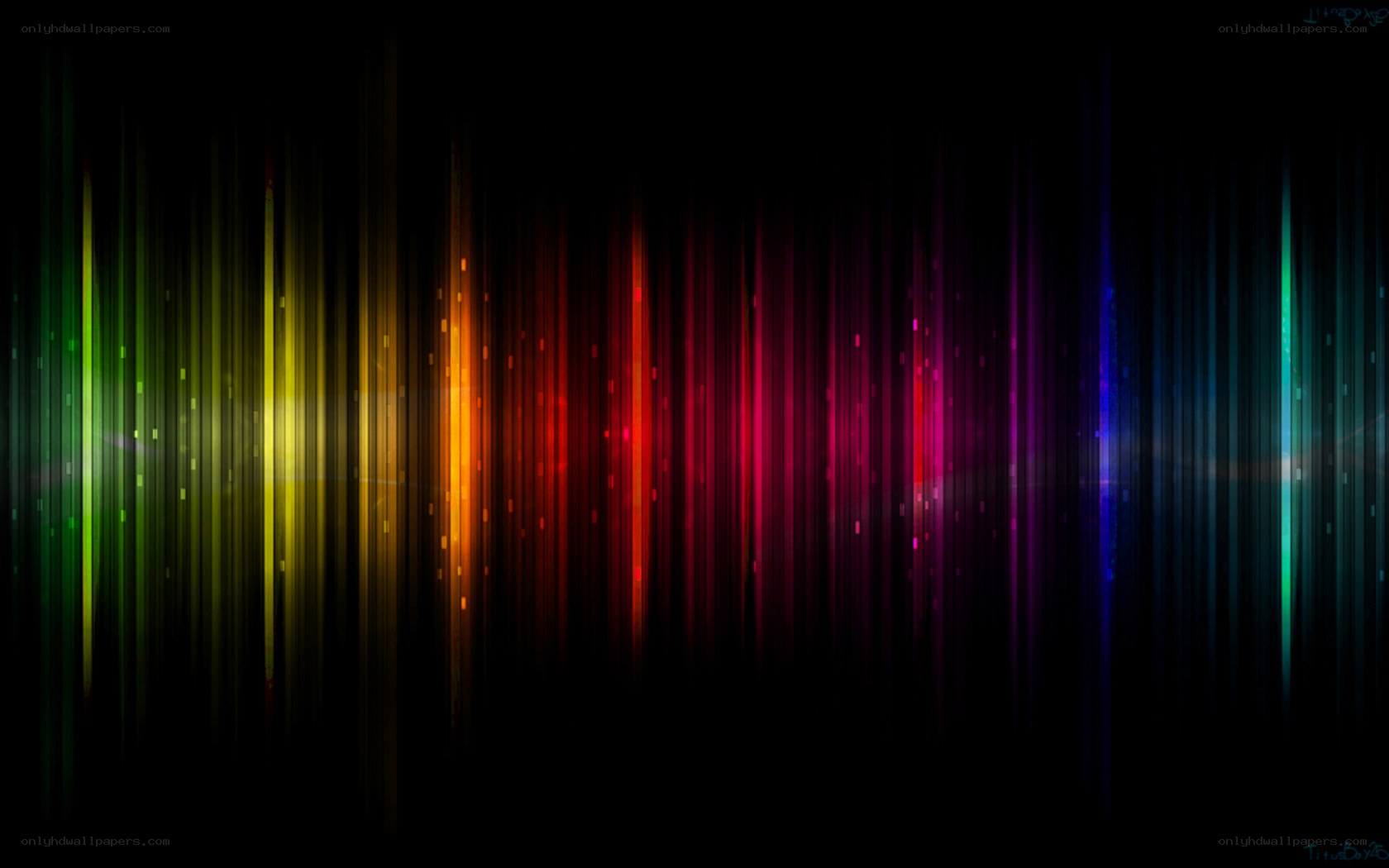colorful sound wave background